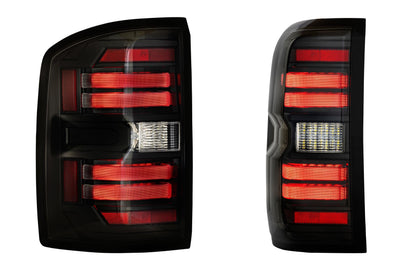 Morimoto XB LED Tail Lights GMC Sierra 2014-2018 - Smoked Lens Set