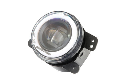 Pro Comp Jeep Fog Lights - Wide Fog Beam with Halo Ring (07-18 Wrangler JK)