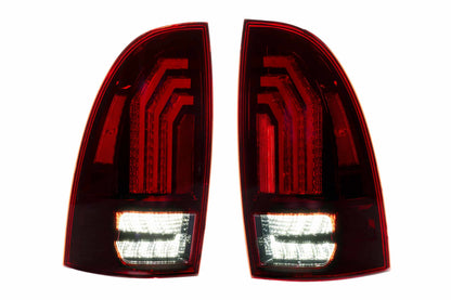 Morimoto XB LED Tail Lights Toyota Tacoma 2005-2015 - Red Lens Set