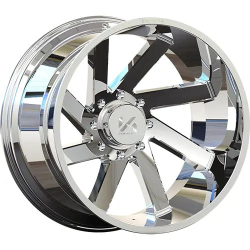 Set of 4 ARKON Off-Road Lincoln 22x12 6x5.5 -51 Chrome Wheels
