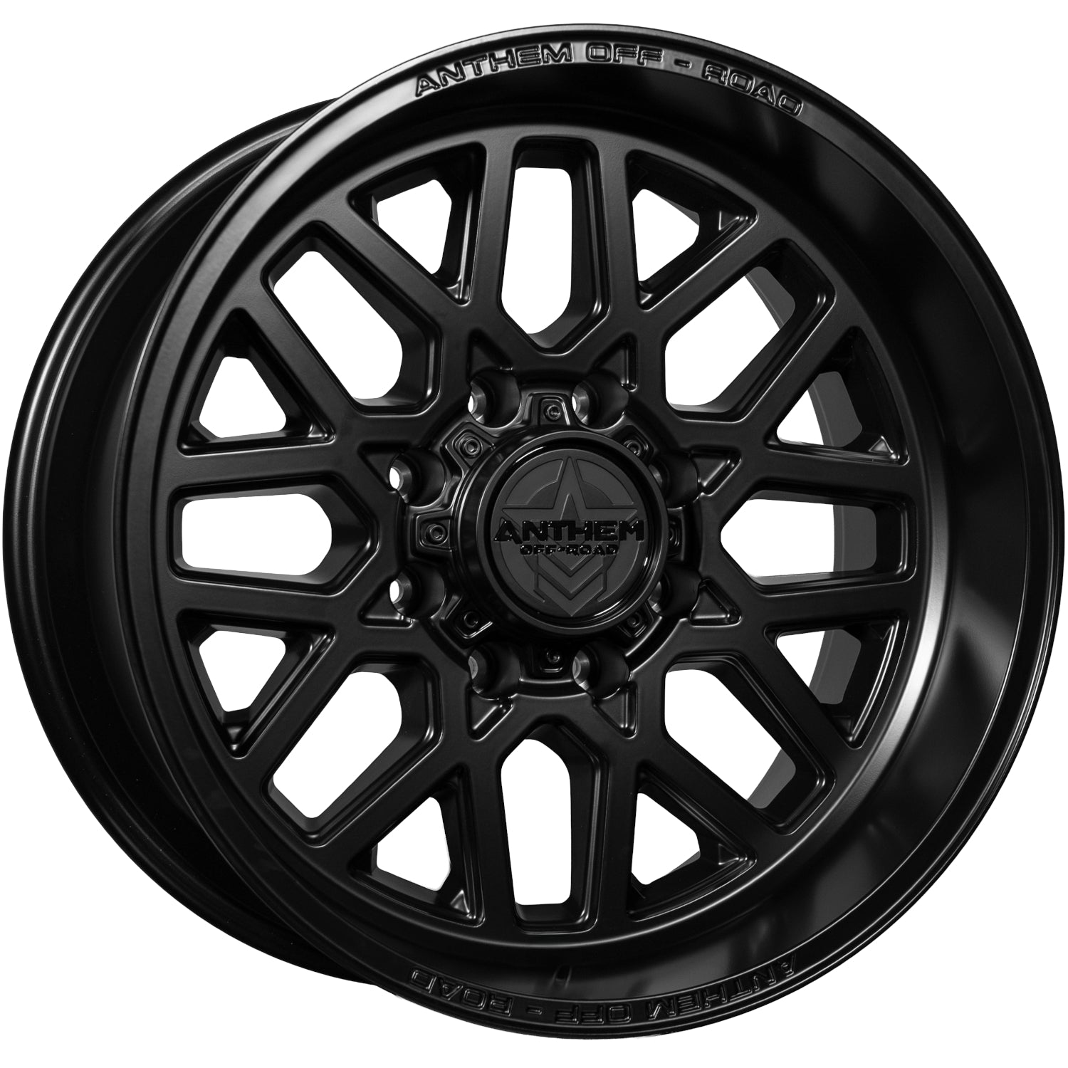 Set of 4 Anthem Off-Road Revenger 20x10 8x170 -25 Satin Black Wheels