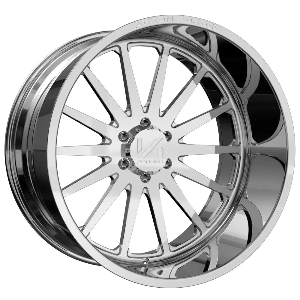 Set of 4 ARKON Forged Torx 24x14 5x5.5 -76 Polished Wheels