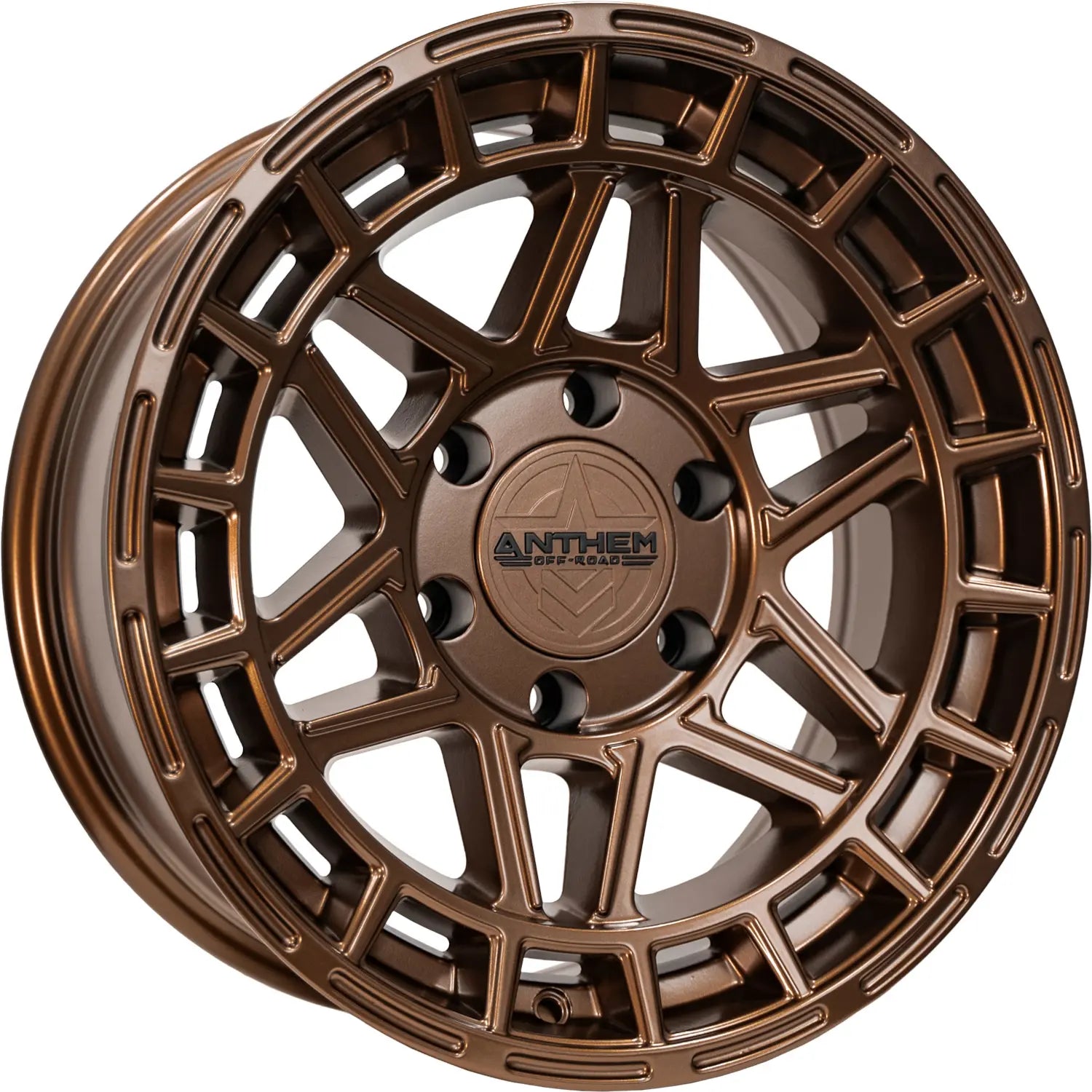 Set of 4 Anthem Off-Road Valor 17x9 8x6.5 -12 Matte Bronze Wheels