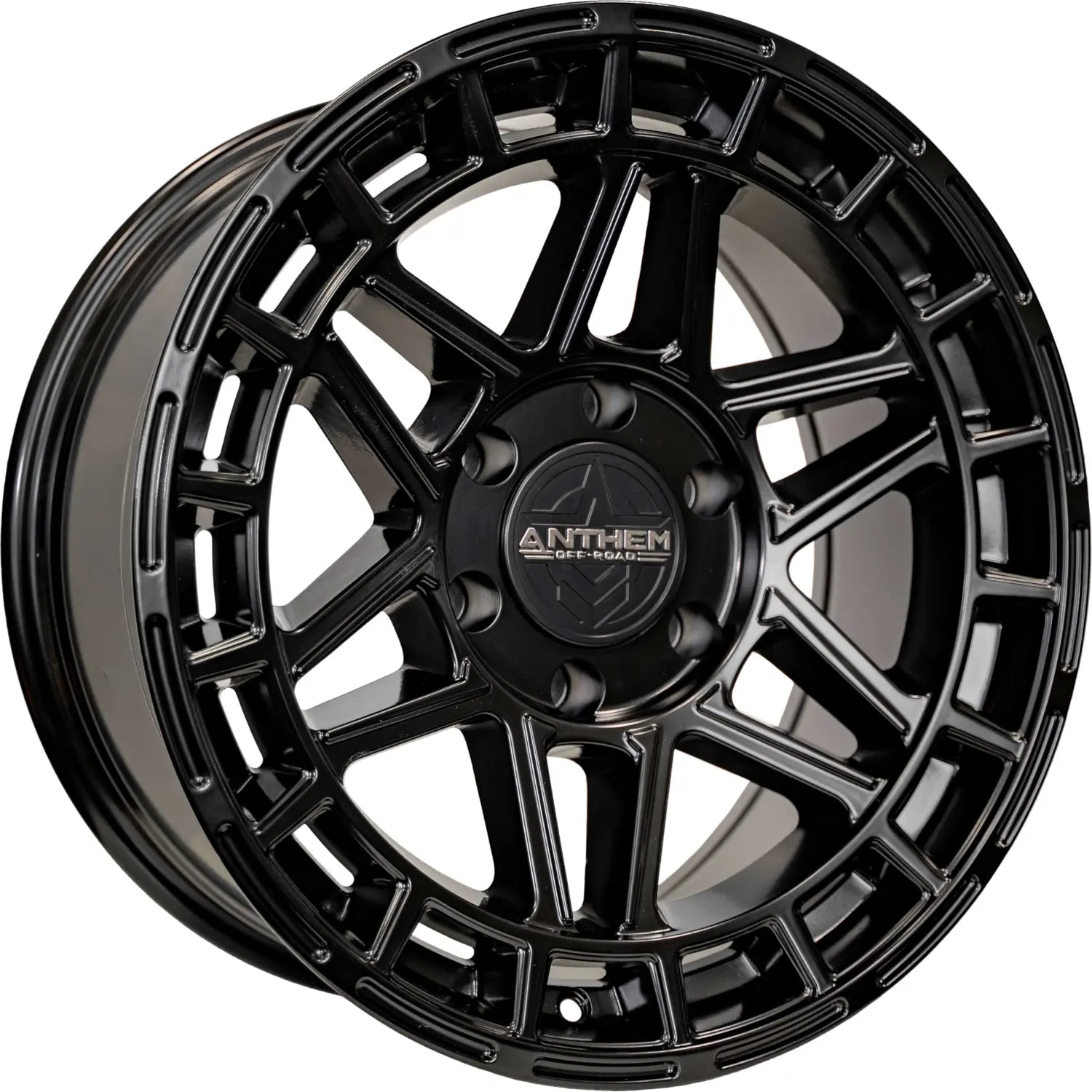 Set of 4 Anthem Off-Road Valor 20x10 8x170 -18 Satin Black Wheels